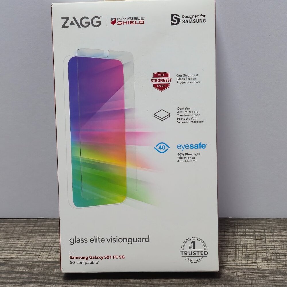 Zagg Invisible Shield GlassFusion Screen Protector Samsung S21 FE